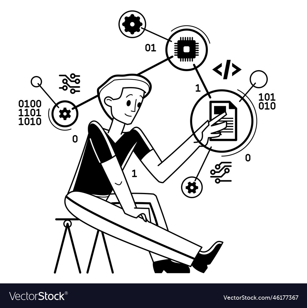 Programmierer sysadmin Computertechnik Software