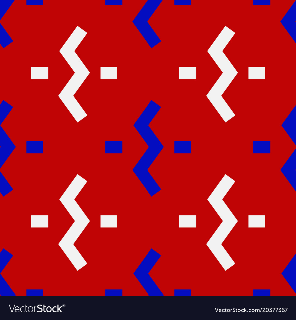 Zig zag link seamless pattern