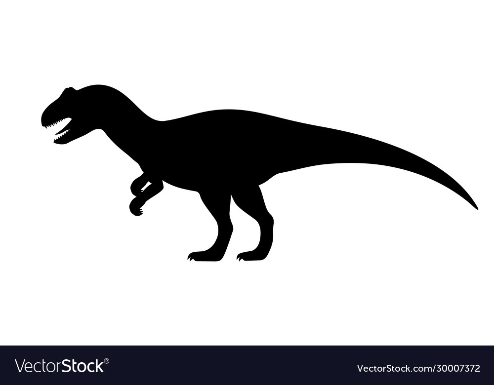 Allosaurus silhouette