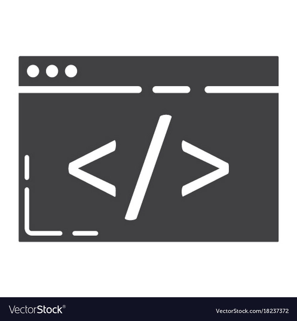 Custom coding glyph icon seo and development