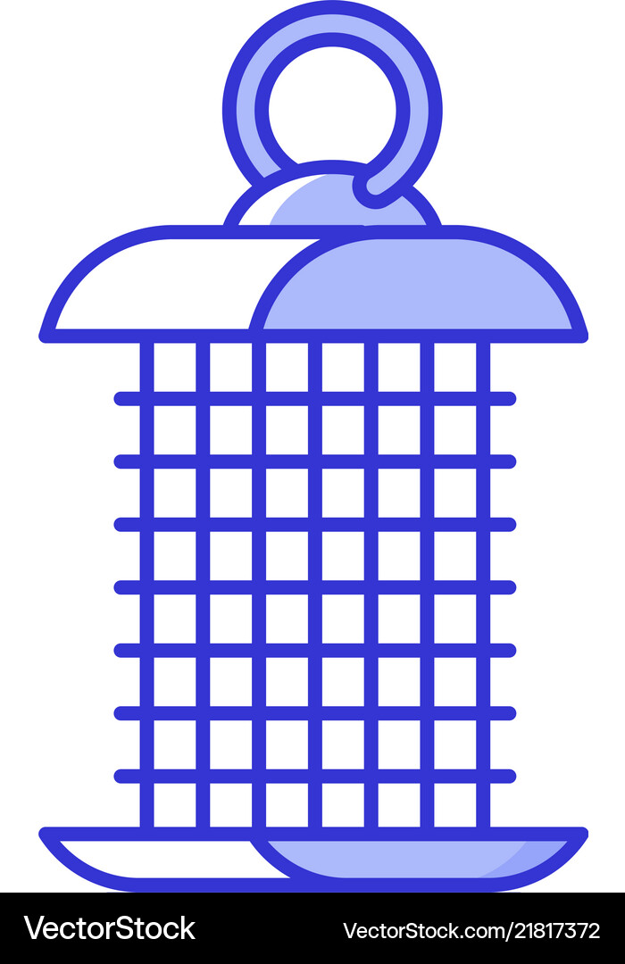 Hanging Bird Feeder Icon Royalty Free Vector Image