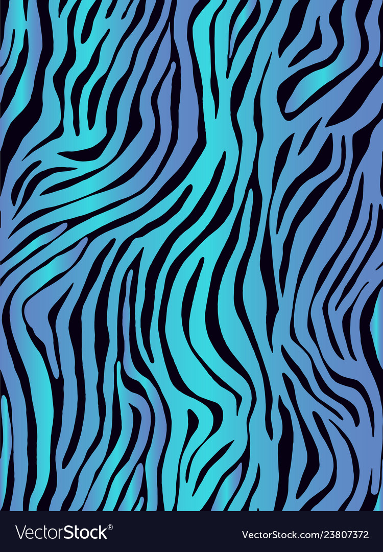 Print zebra ornament seamless pattern vector image Print zebra ornament seamless pattern