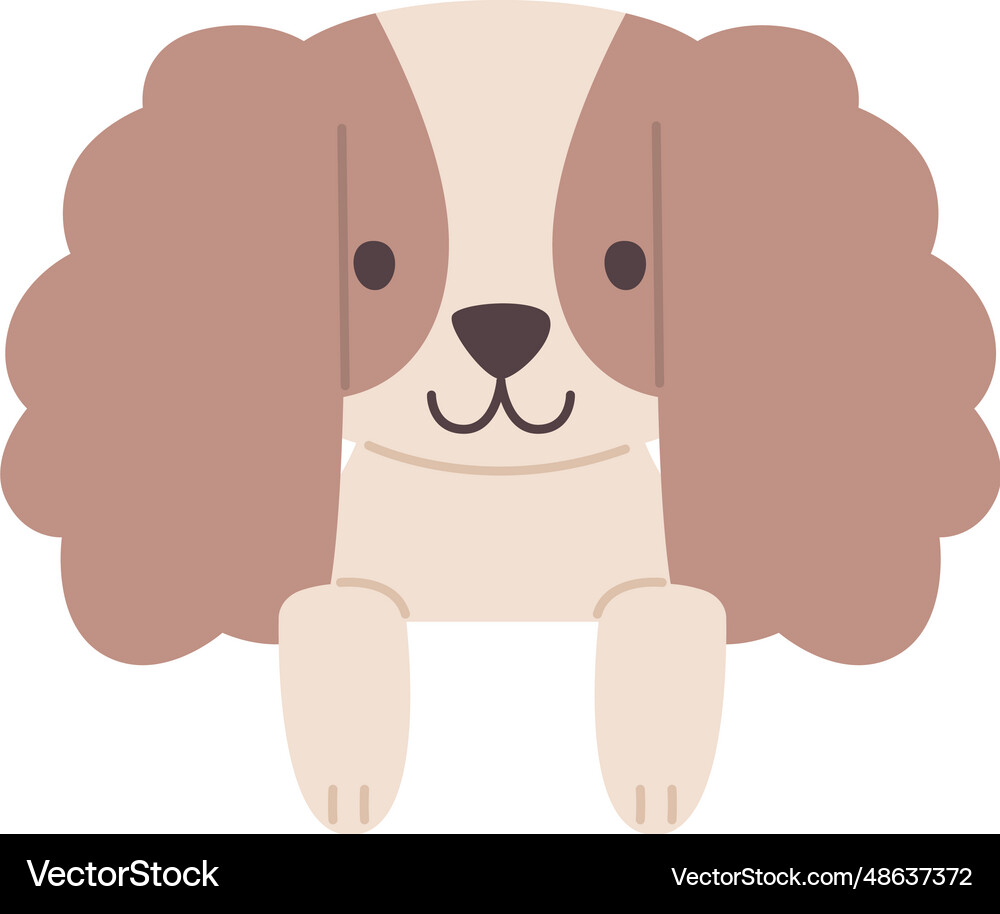 Standing dog animal Royalty Free Vector Image - VectorStock