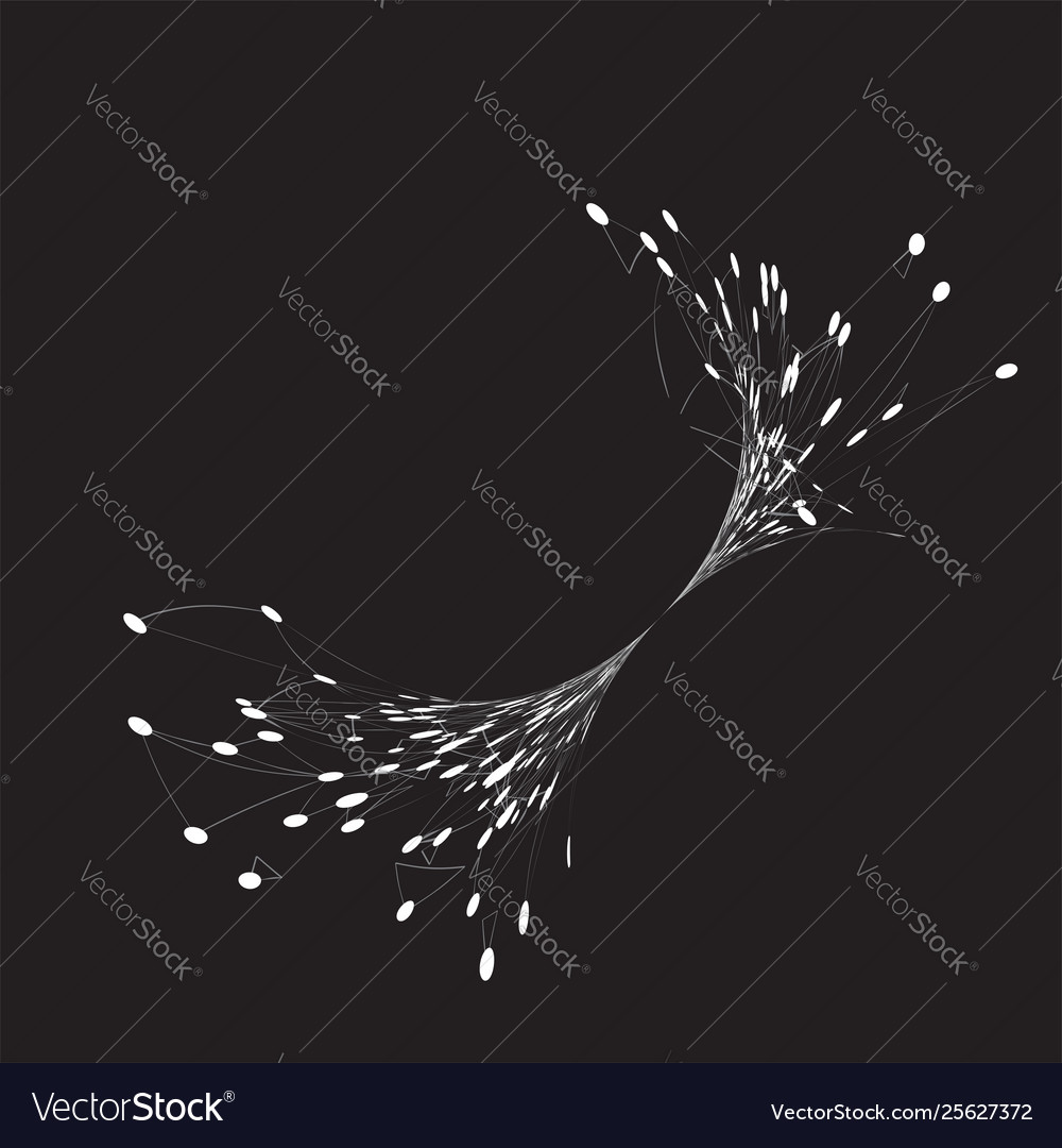 World globe on a black background Royalty Free Vector Image