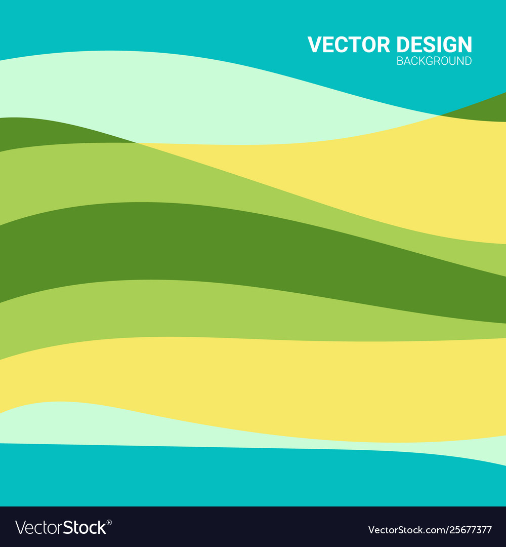 Abstract colored background with waves pattern