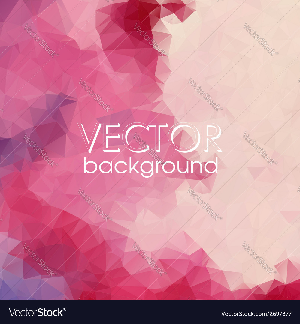 Colorful abstract background with triangles