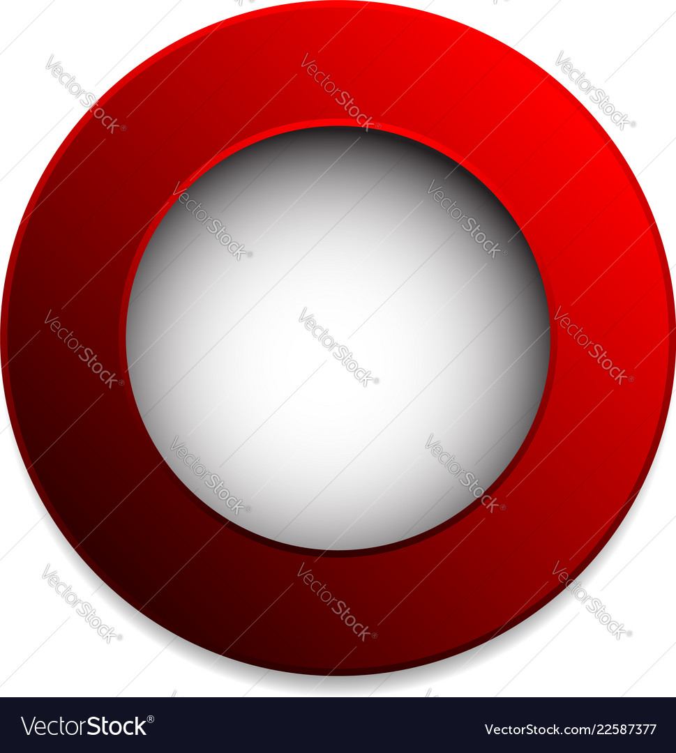Colorful circle badge button pin label element vector image Colorful circle badge button pin label element