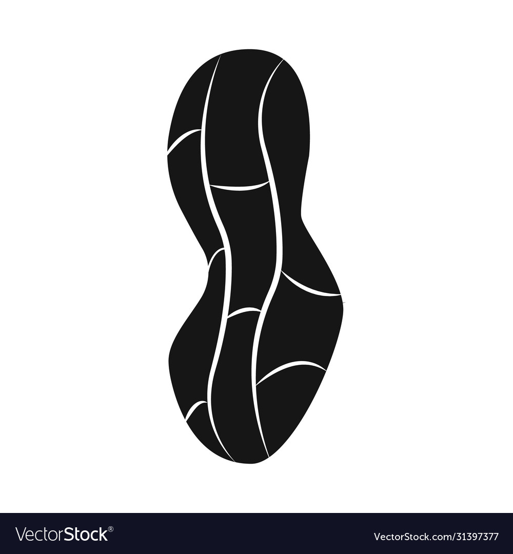 Peanut and shell symbol