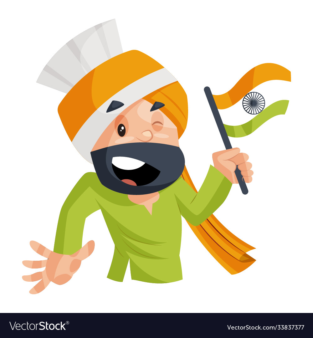 Punjabi man Royalty Free Vector Image - VectorStock Punjabi man Royalty Free Vector Image - VectorStock