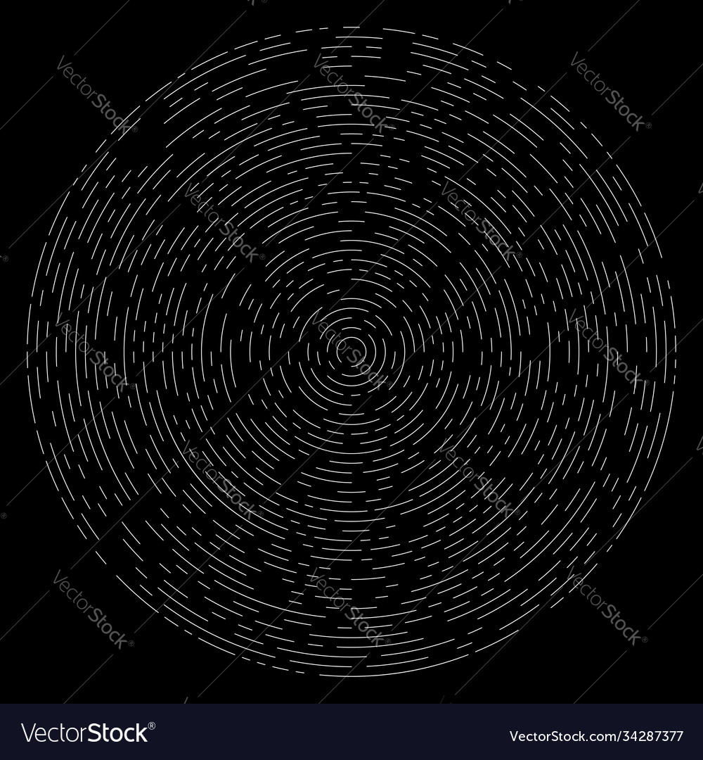 Radial radiating lines abstract burst element vector image Radial radiating lines abstract burst element