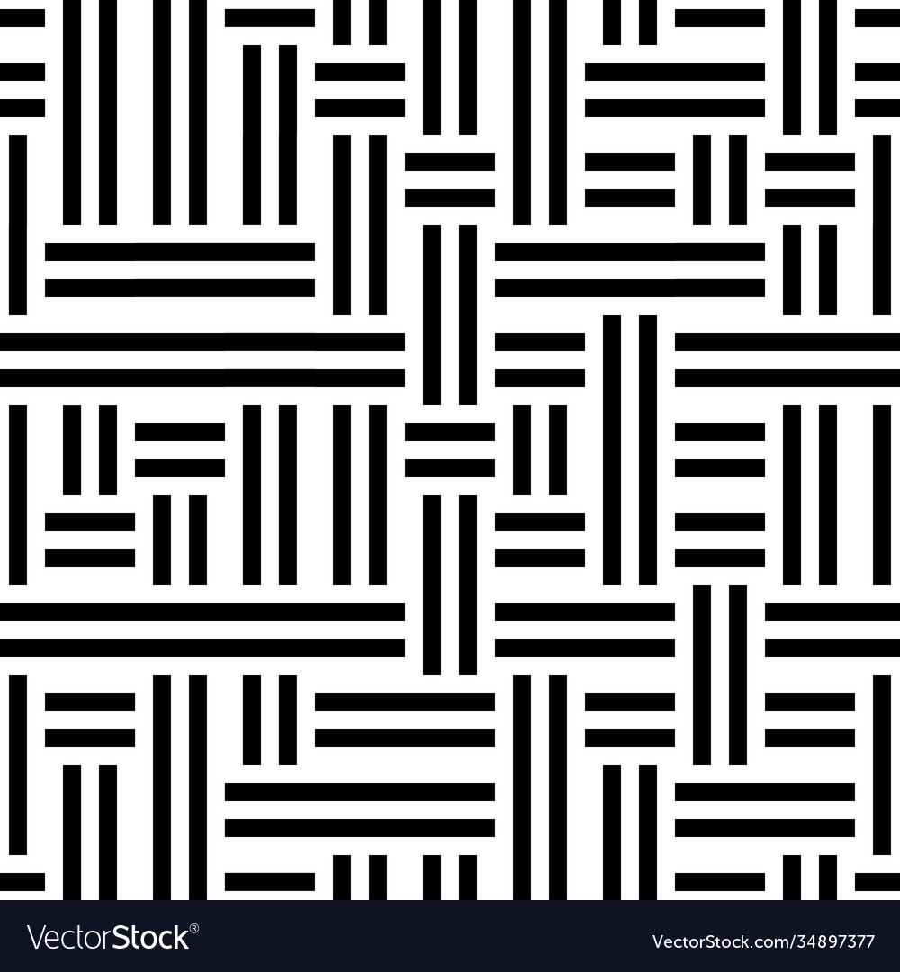 Seamless pattern with horizontal and vertical Vector Image Seamless pattern with horizontal and vertical