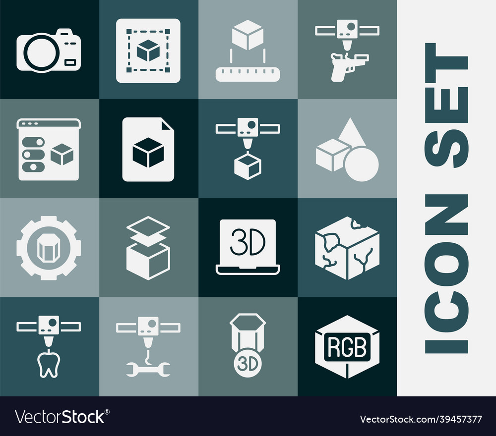 Set rgb and cmyk color mixing isometric cube Vector Image Set rgb and cmyk color mixing isometric cube