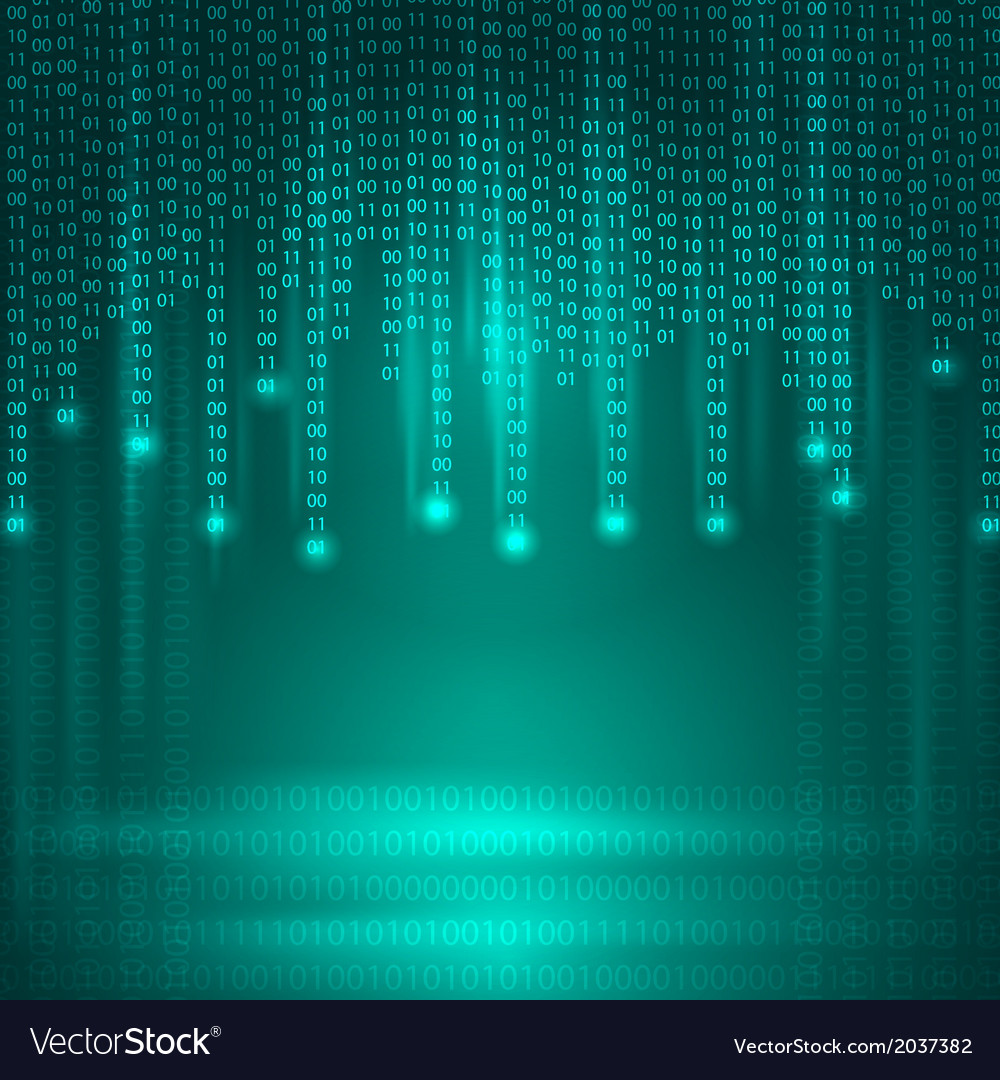 Hintergrund des Binärcodes