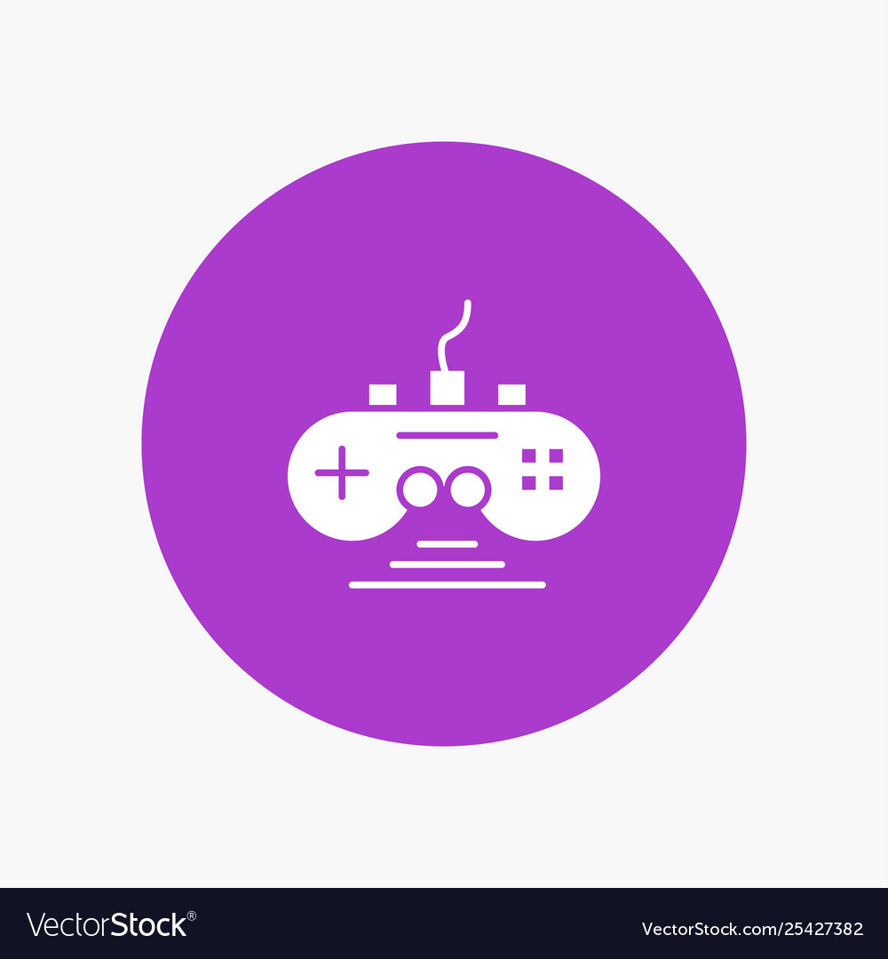 Controller game gamepad white vector image Controller game gamepad white