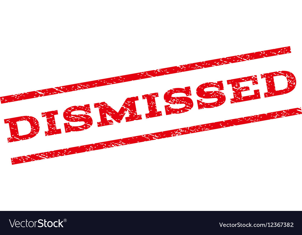 Stamp with word dismissed inside hi-res stock photography and