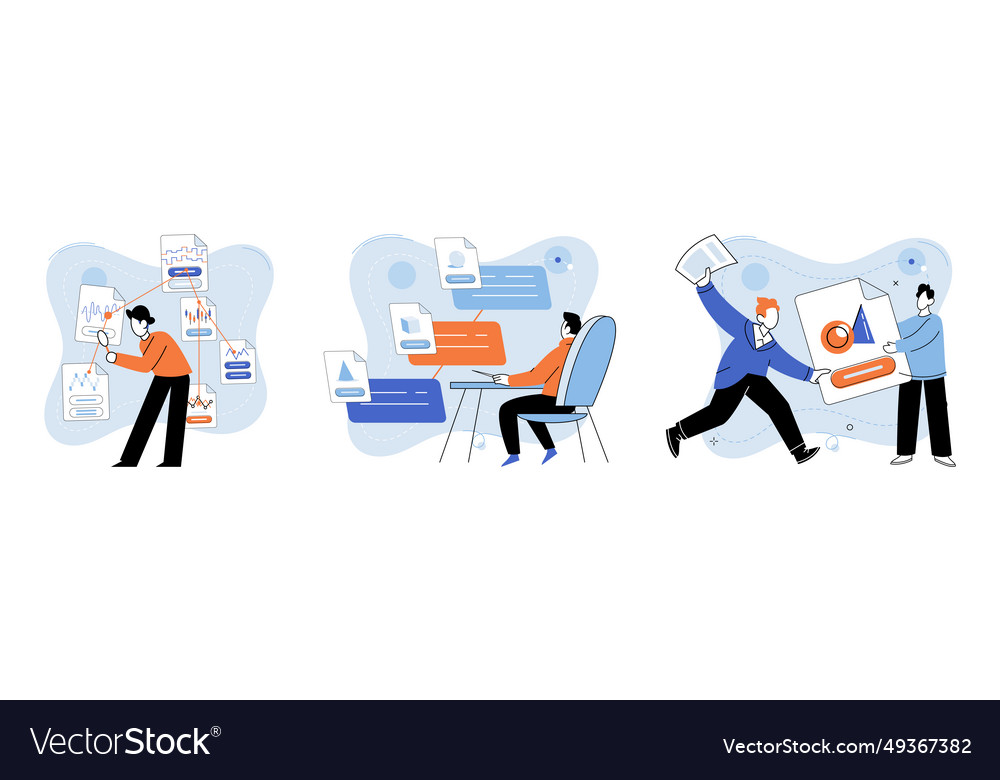 Shared file the storage service vector image Shared file the storage service