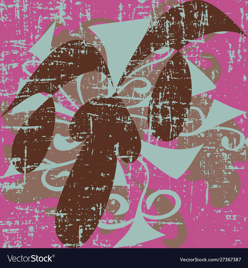 Abstract color pattern in graffiti style quality Vector Image Abstract color pattern in graffiti style quality
