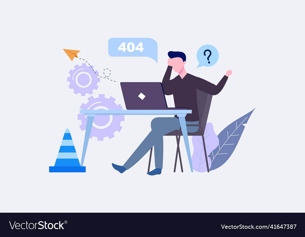 Page not found metaphor error 404