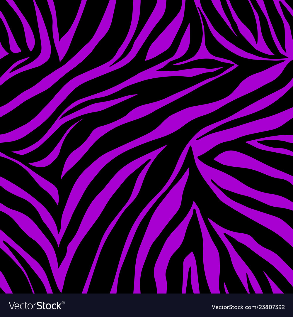 Print zebra ornament seamless pattern vector image Print zebra ornament seamless pattern