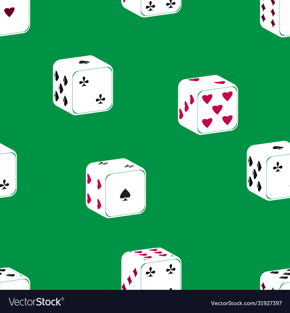 Abstract seamless background with dice noise