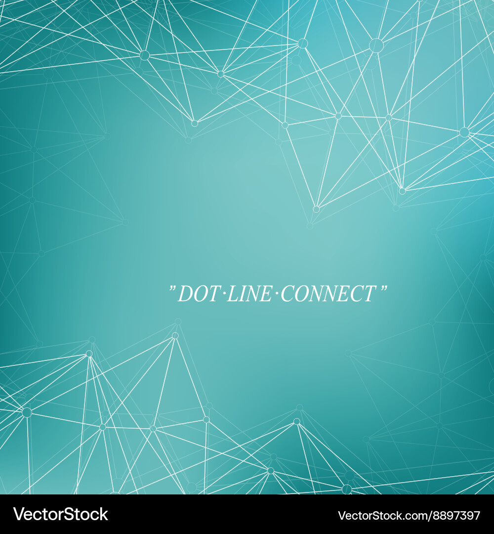 Green graphic background molecule Royalty Free Vector Image
