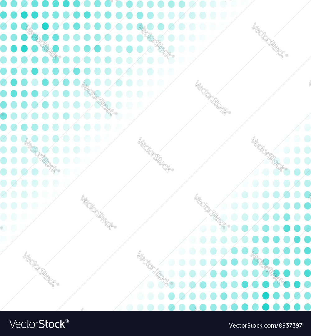 Halftone Azure Dot Pattern
