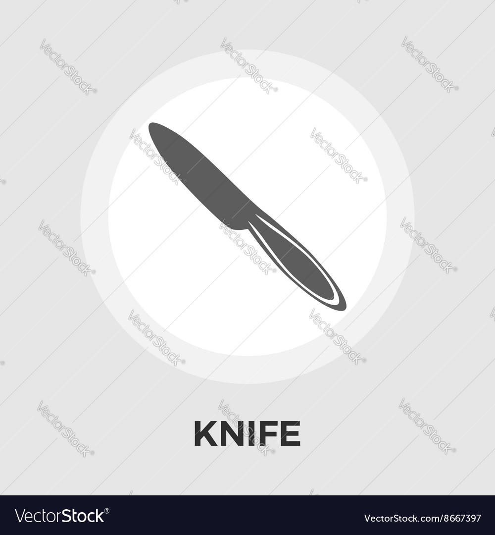 Knife flat icon