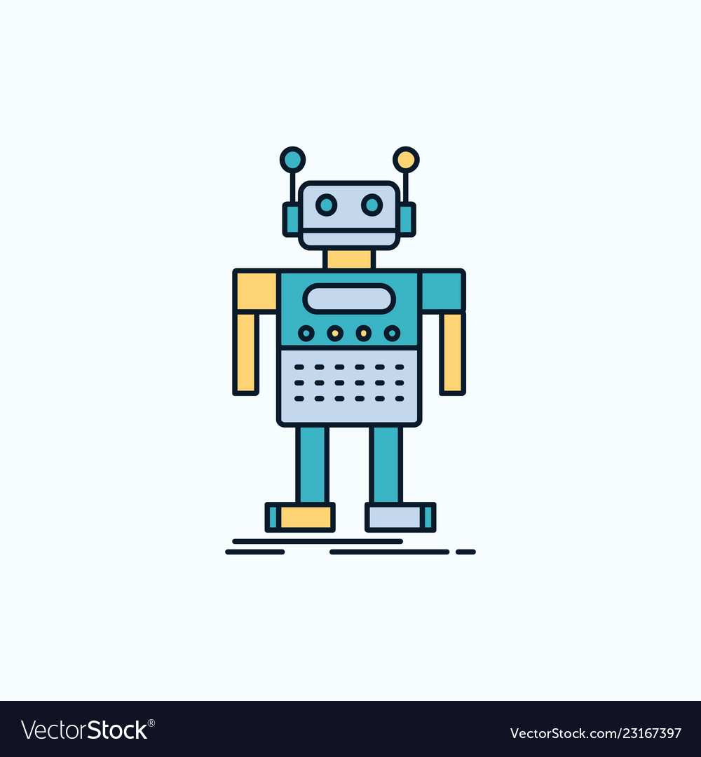 Modern Robot Icon - Android Bot