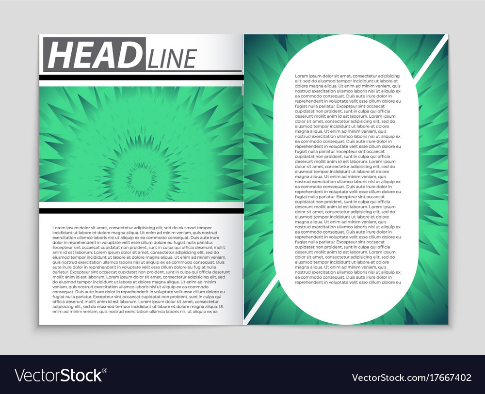 Abstract layout background set for art