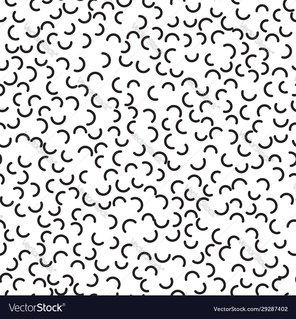 Abstract seamless pattern with hemicircles vector image Abstract seamless pattern with hemicircles