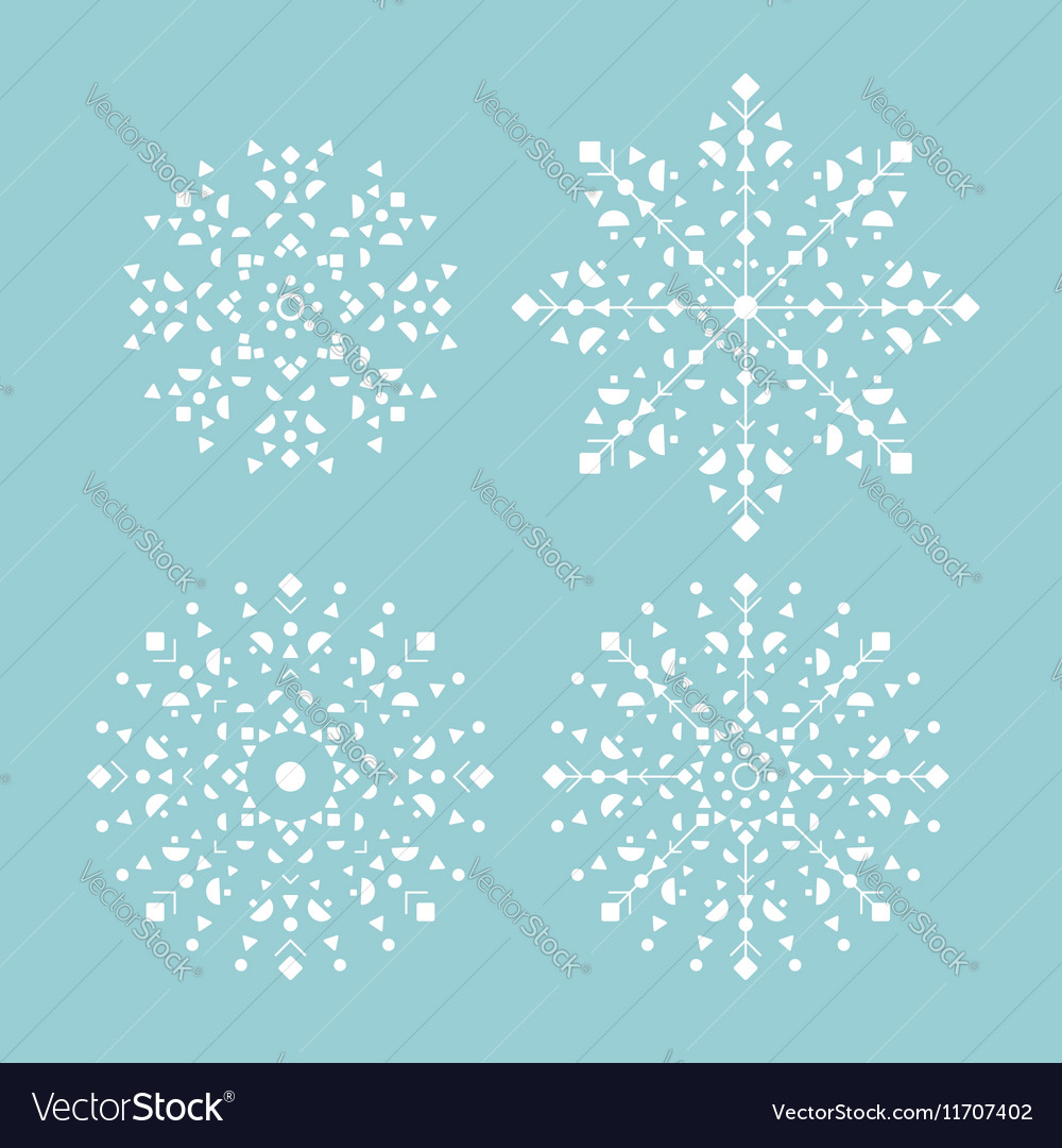 Christmas snowflakes