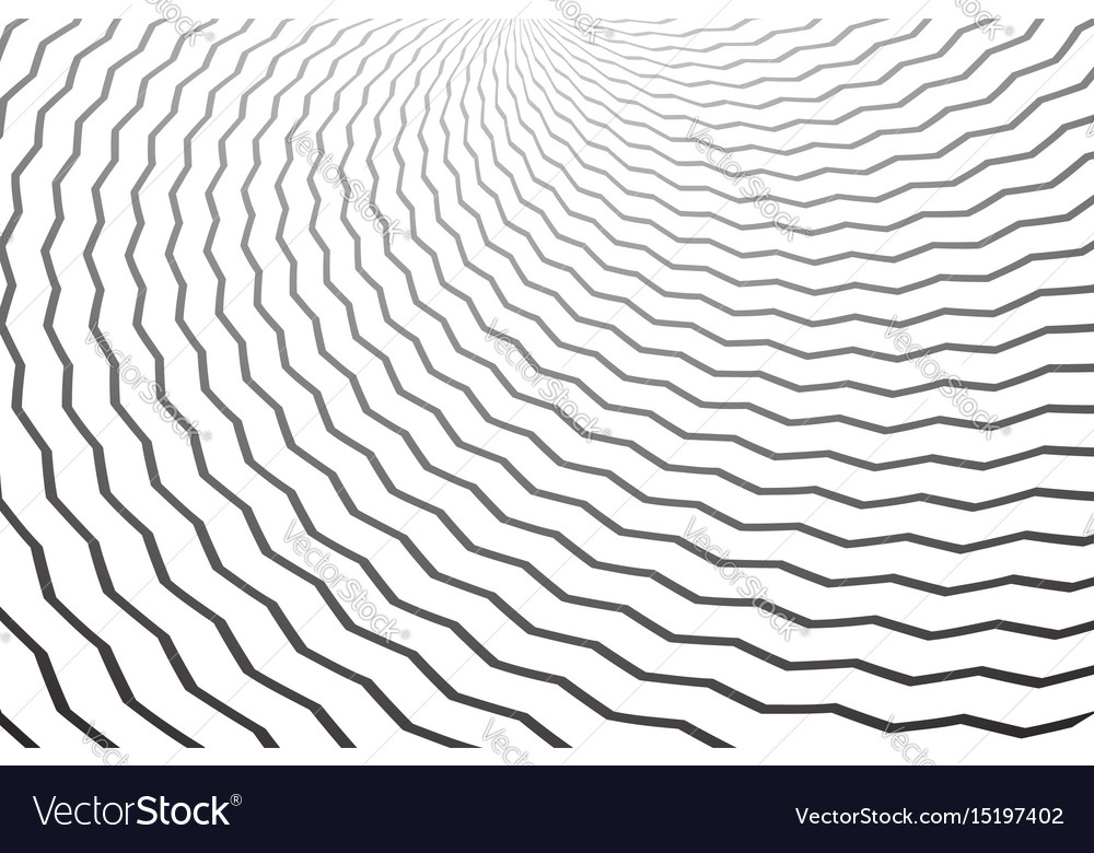 Diagonal Zigzag Pattern