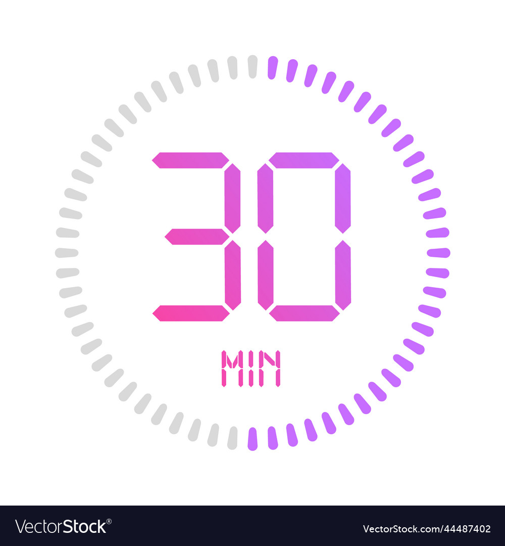 Digital Clock Countdown Timer