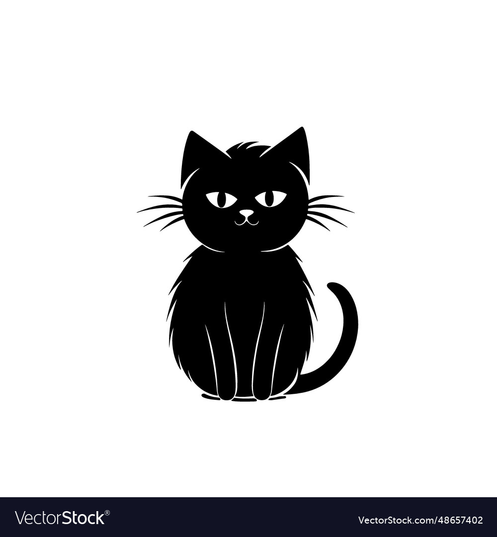 Cute Cats Collection, Vector Icons, Hand Drawn Illustrations