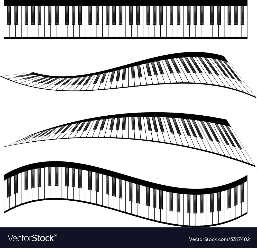 Piano keyboards