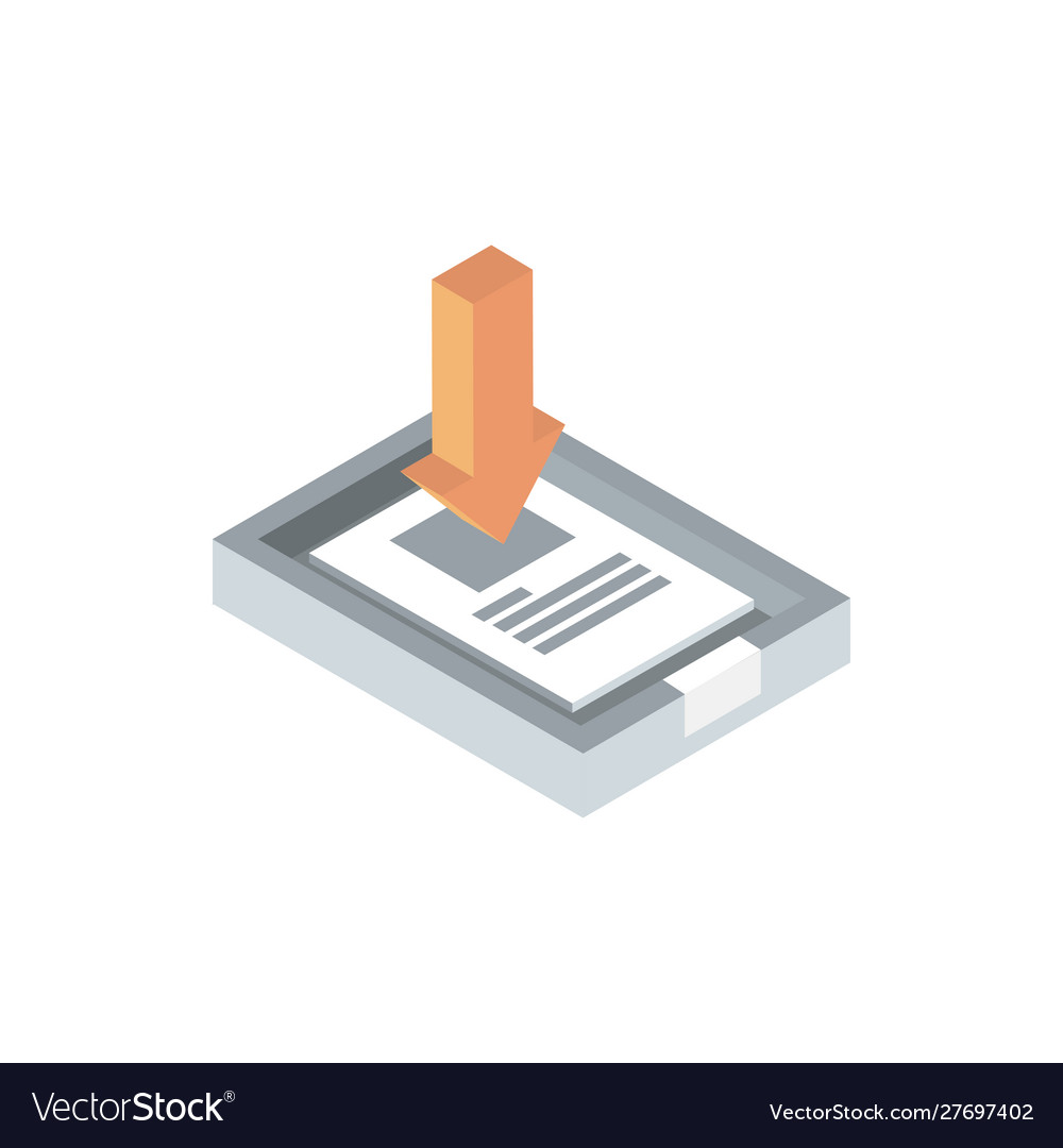 Pfeil Korrespondenz Postpost isometrische vector image Pfeil Korrespondenz Postpost isometrische