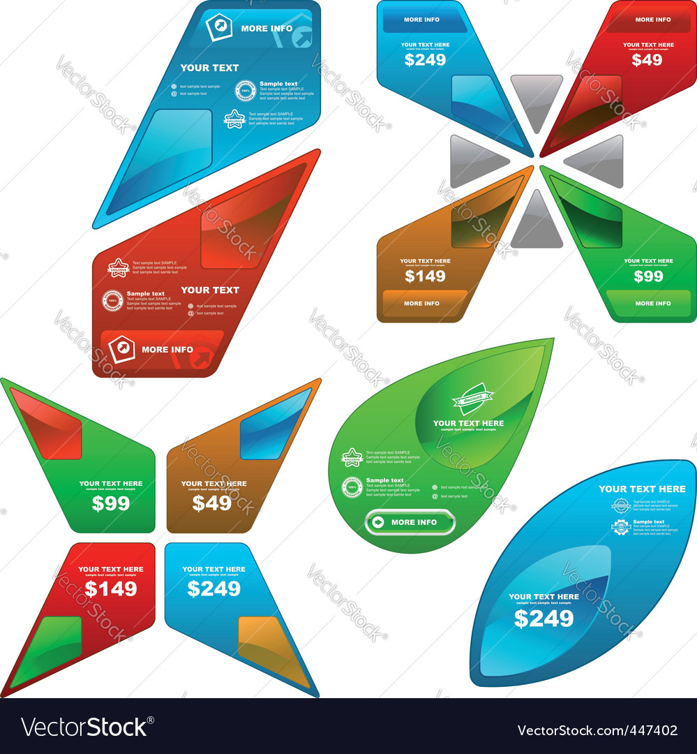 Set of web elements