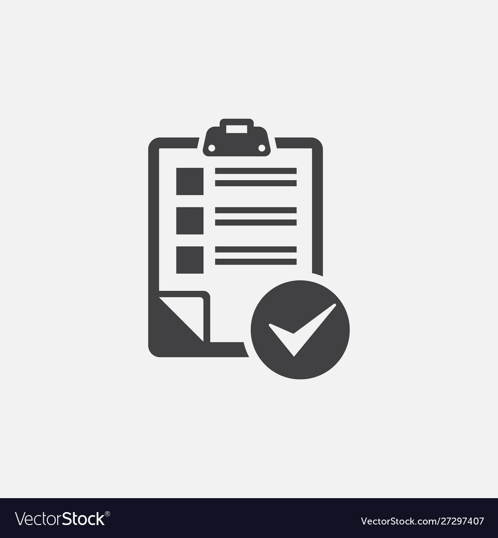 Document check list icon