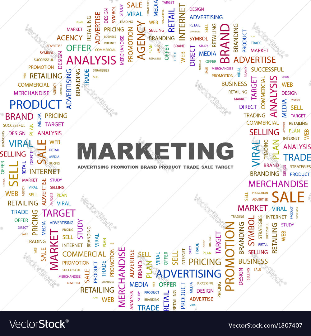 Marketing Royalty Free Vector Image - VectorStock