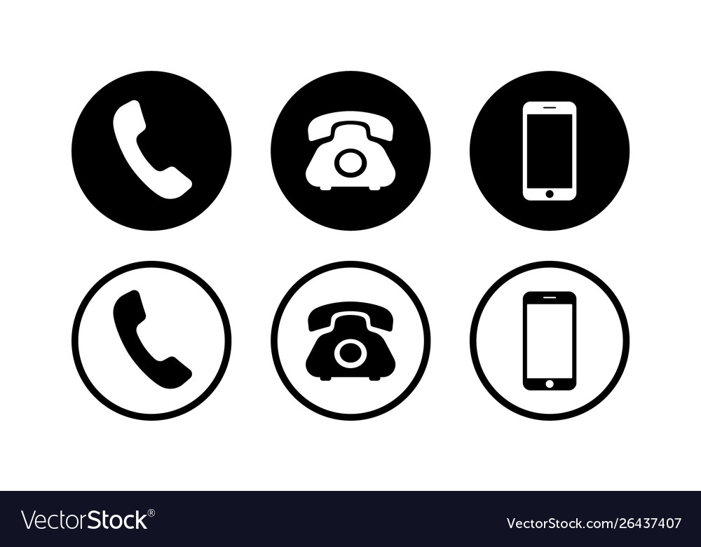 Phone Icon Royalty Free Vector Image - Vectorstock