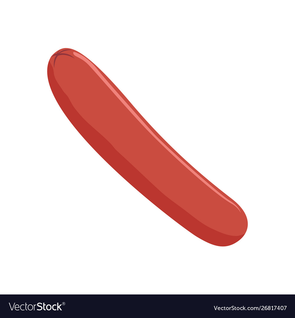 Sausage cooking icon on white background