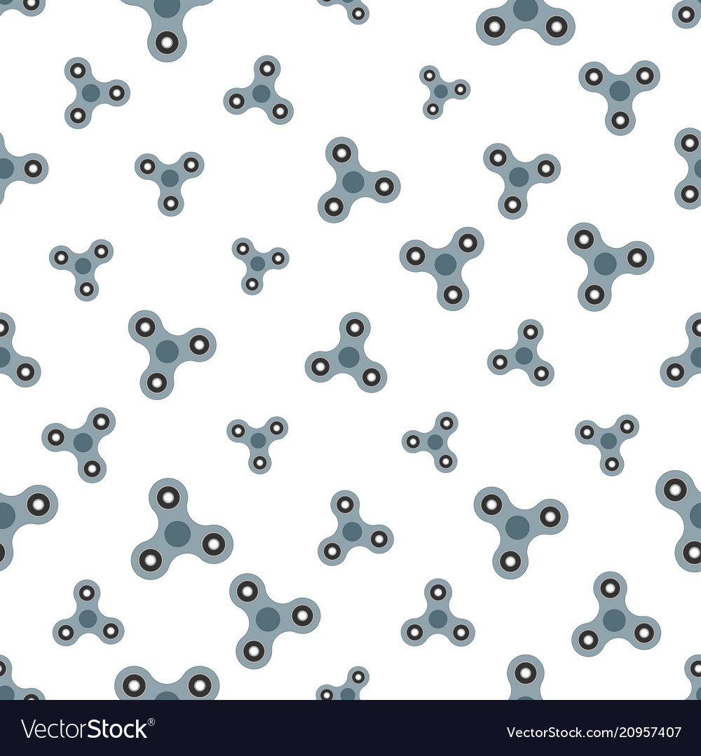 Seamless pattern from a spinner toy fidget