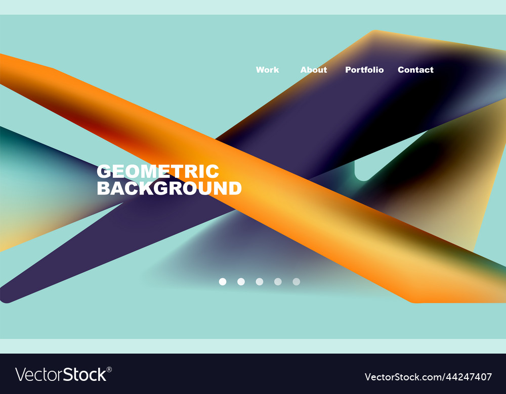 Shards shape composition abstract background web vector image Shards shape composition abstract background web