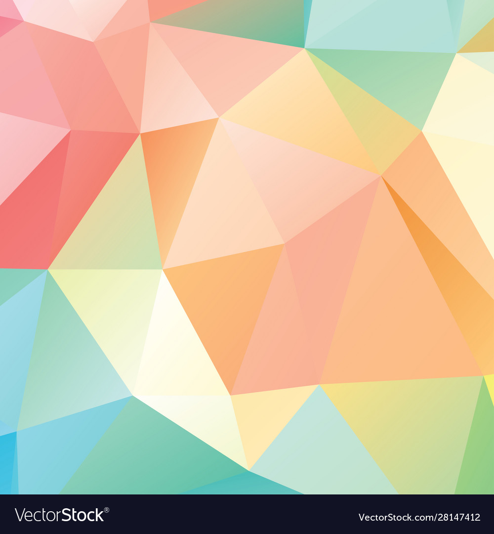 Abstract retro triangle background vector image Abstract retro triangle background