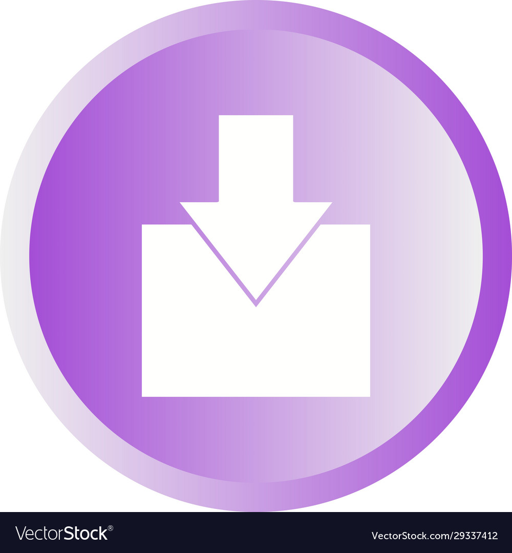 Beautiful download glyph icon