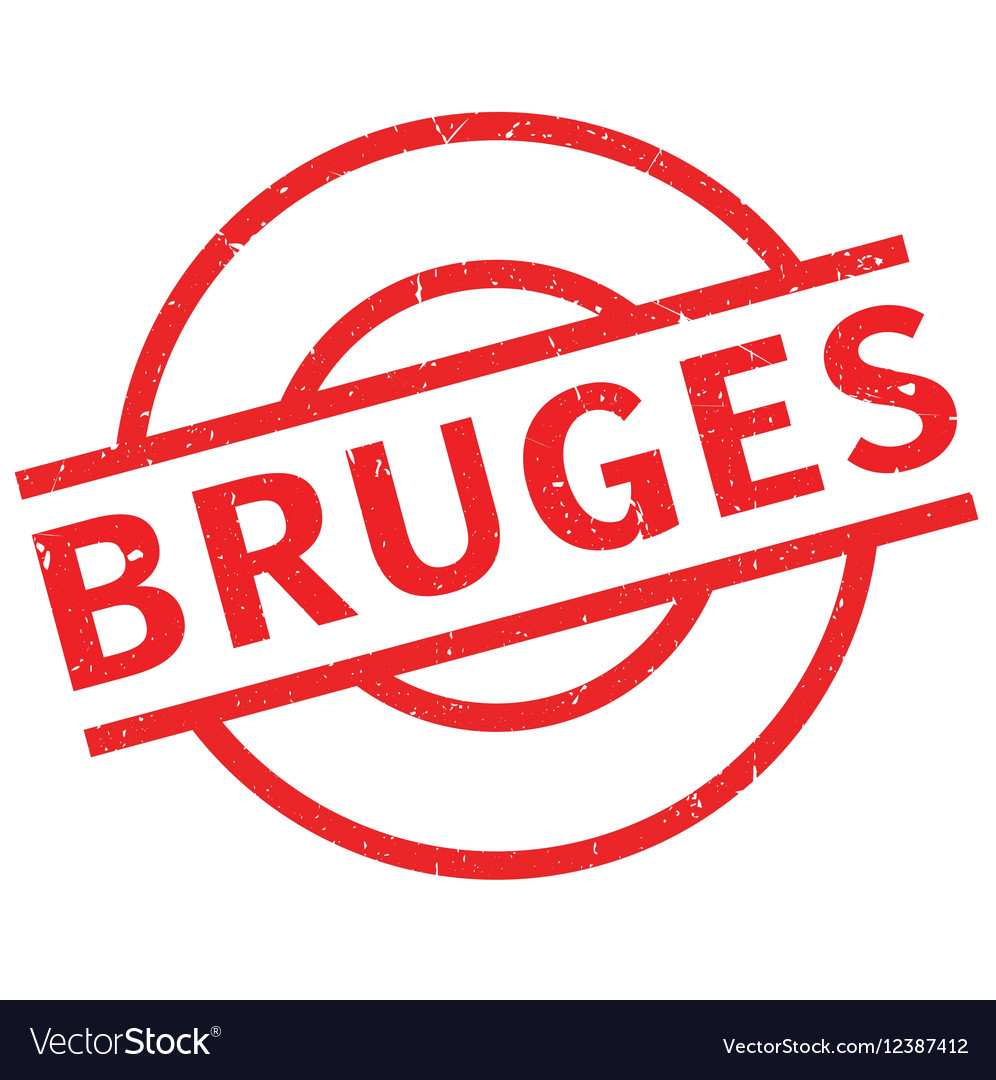 Bruges rubber stamp