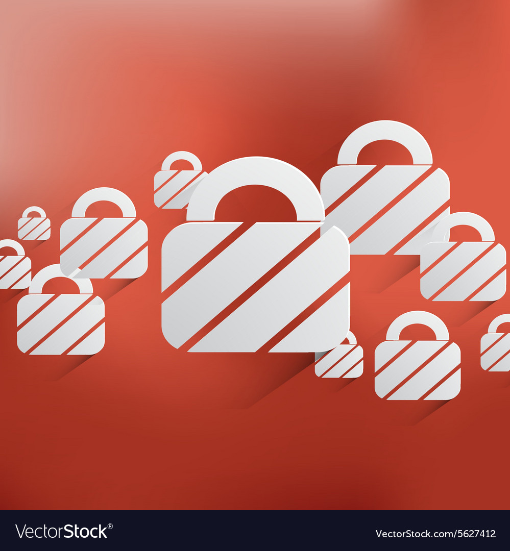 Padlock web icon background