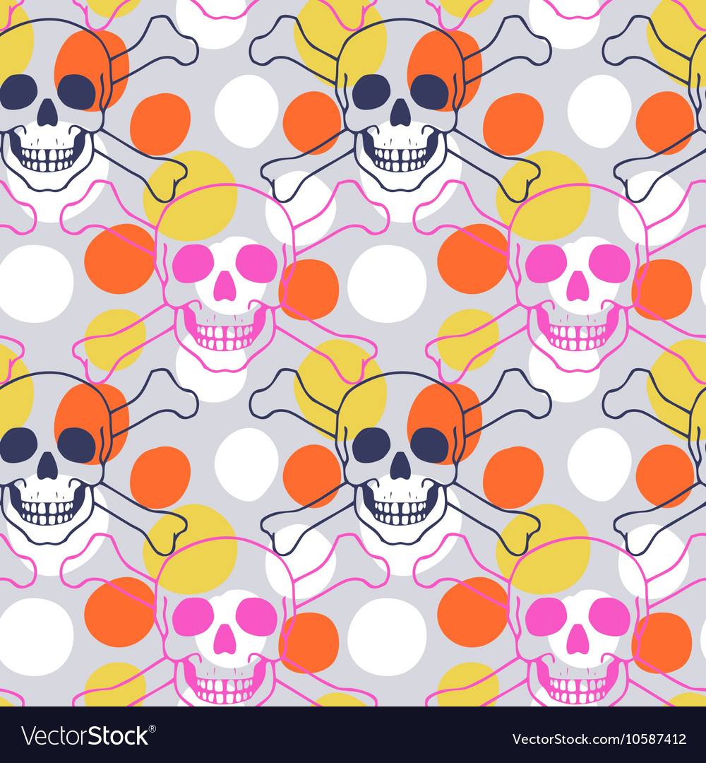 Skull Seamless Pattern