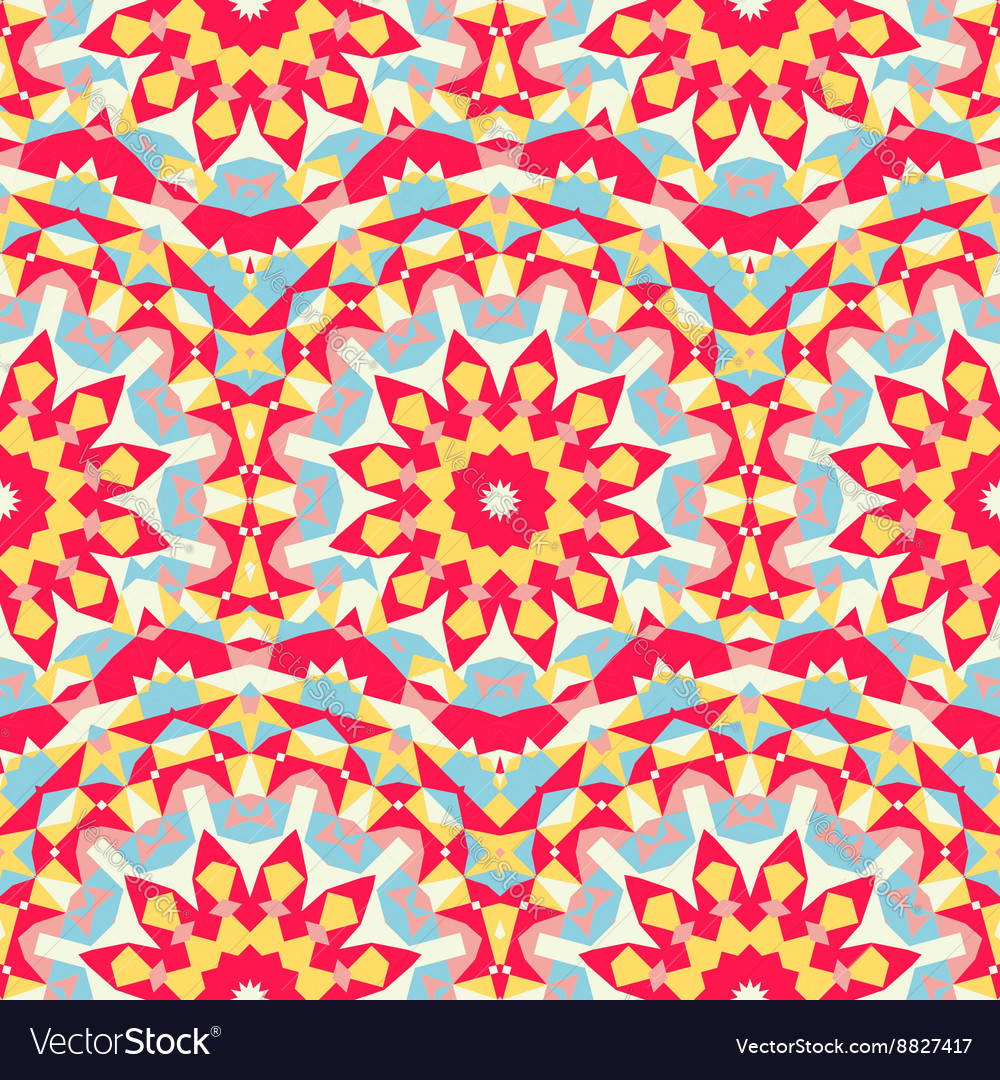 Boho chic colorful pattern