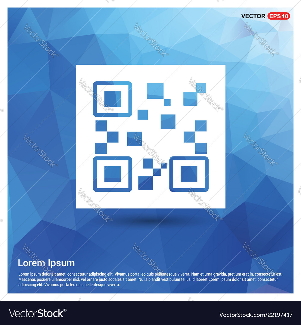 Qr code icons vector image Qr code icons